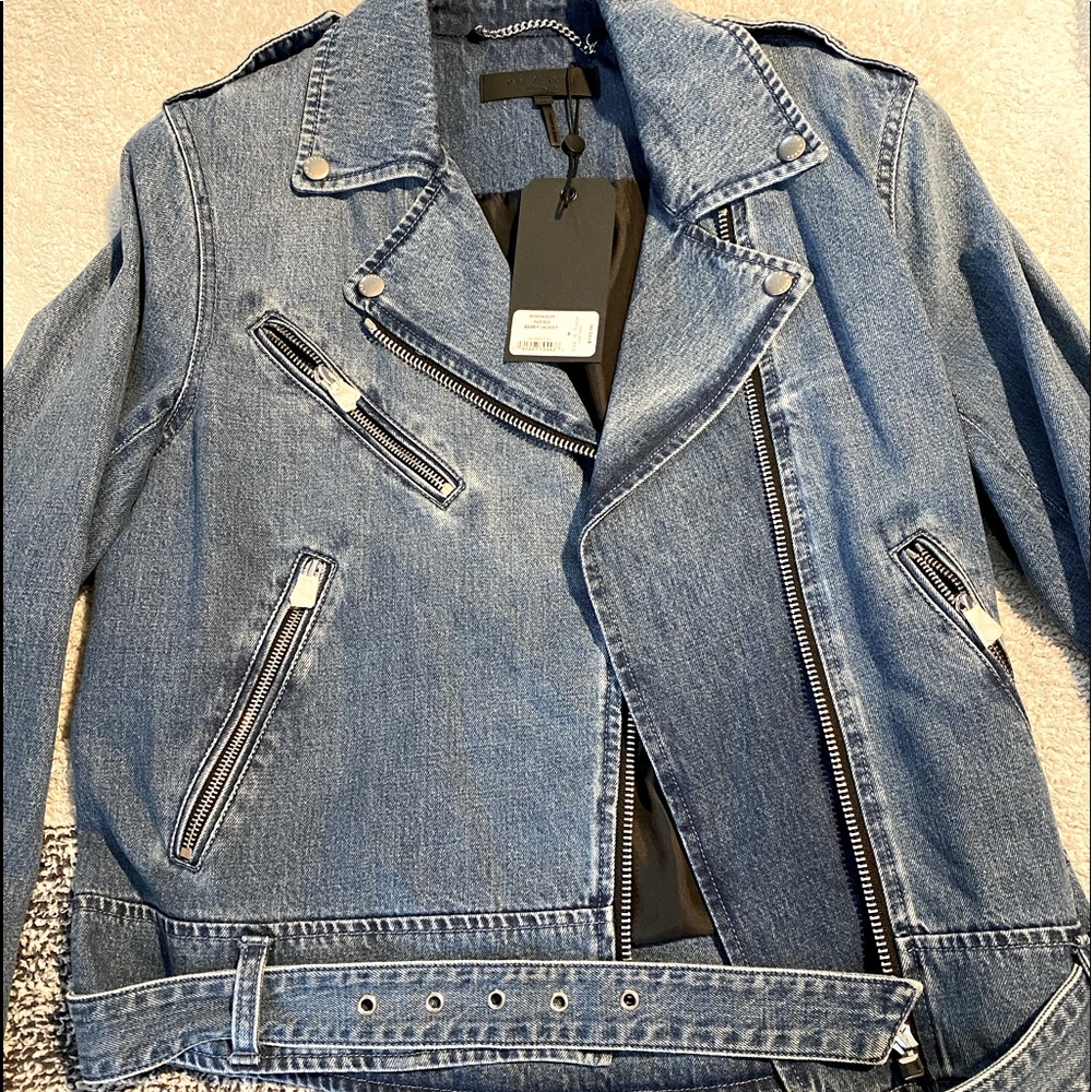 Rag & Bone Moto Jean Jacket